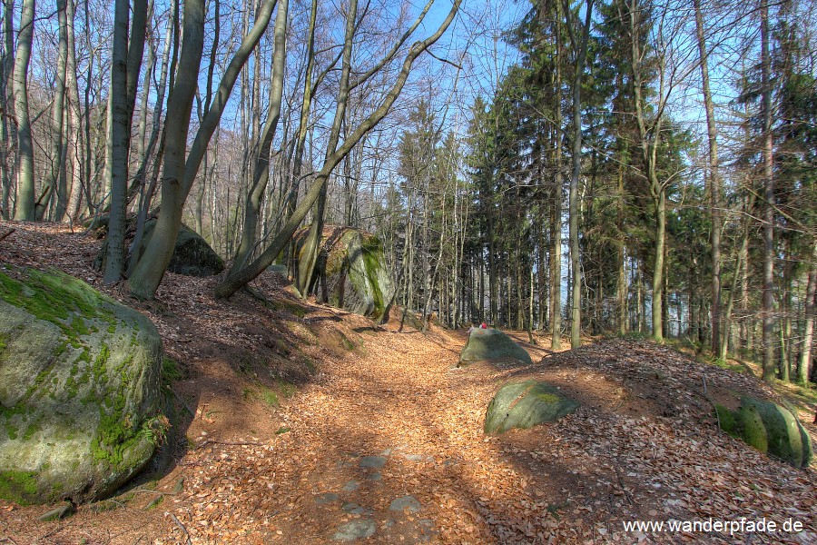 Unterer Fremdenweg am Kleinen Winterberg