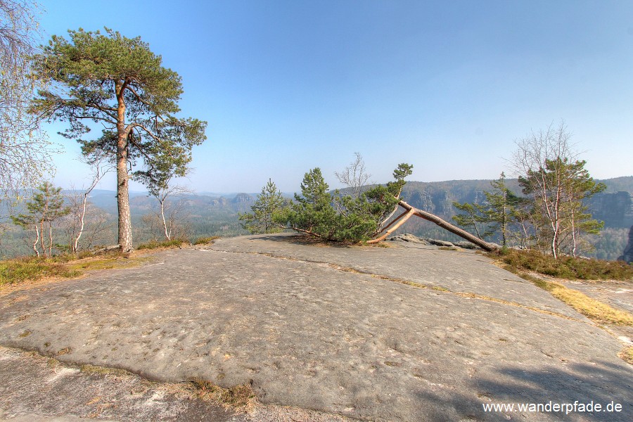 Aussicht stlich unterhalb Kleiner Winterberg