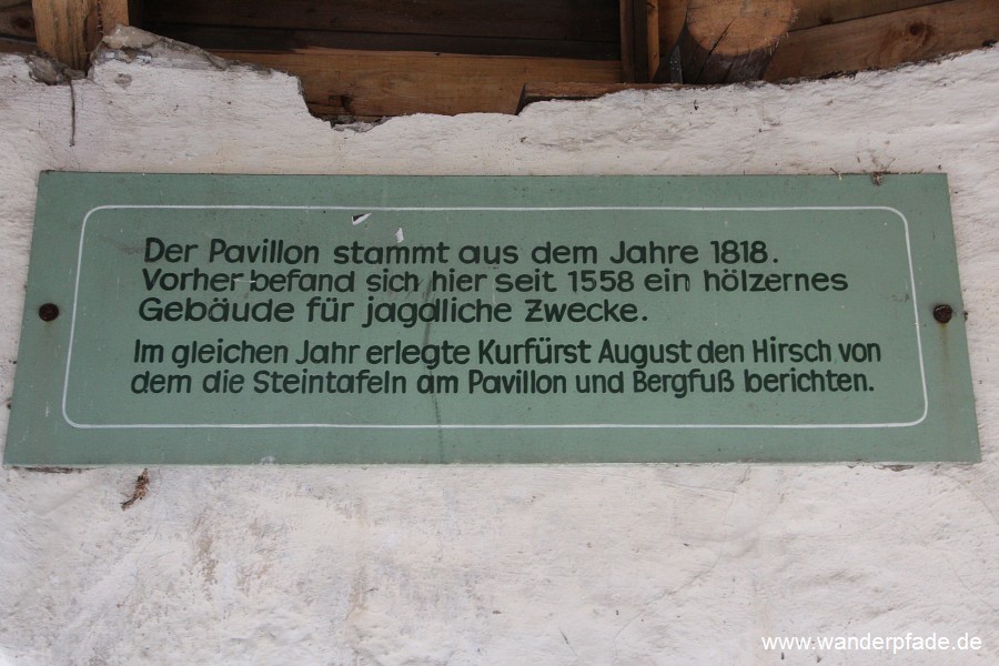 Foto: Pavillon auf dem Kleinen Winterberg