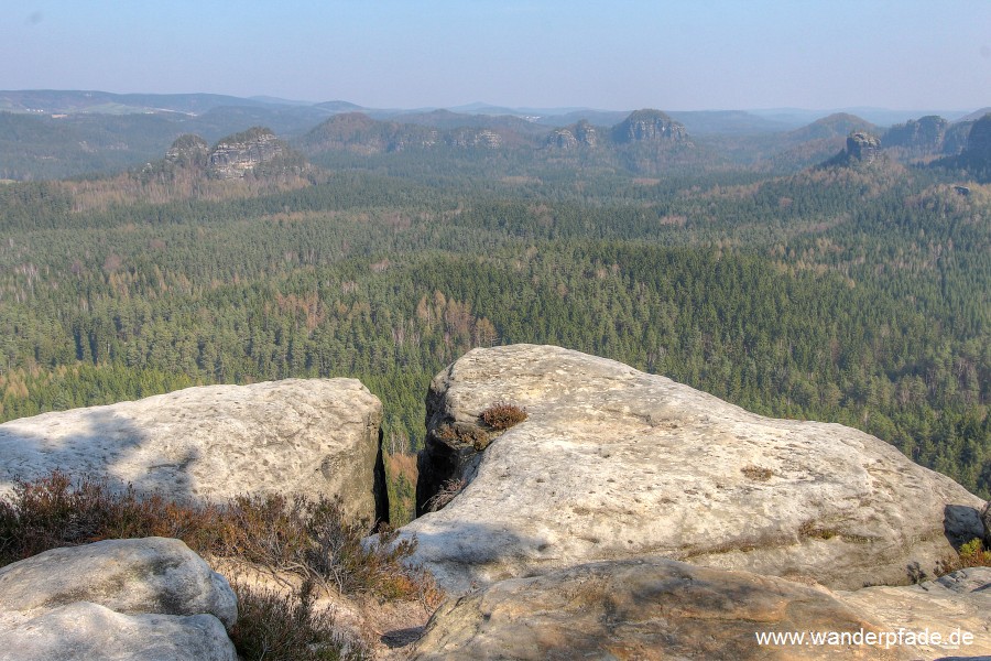 Lorenzsteine, Heulenberg, Neunstelliger Hbel, Kanstein, Teichstein, Winterstein