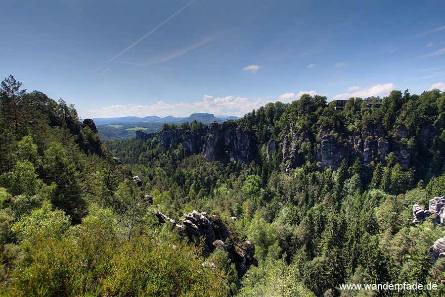 Wehlgrund, Basteigebiet, Lilienstein