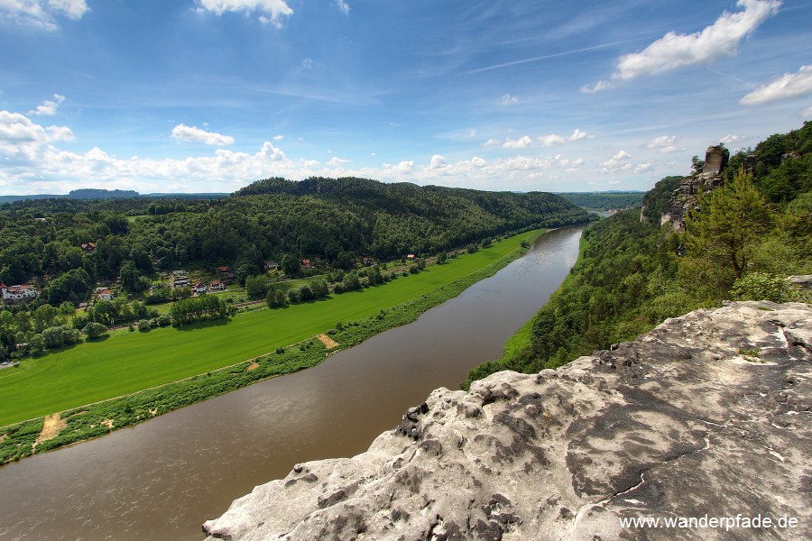 Brensteine, Rauenstein, Elbe, Wartturm