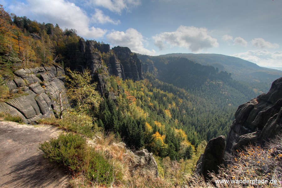 Schrammsteine, Groer Winterberg, Heringsgrund