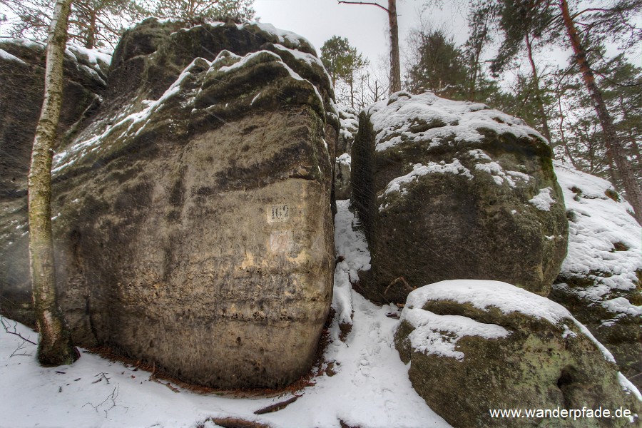 Sattel zwischen Hickelhhle und Treppengrund