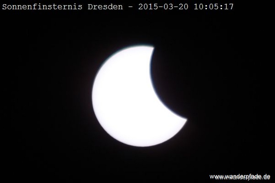 Sonnenfinsternis Dresden 20.03.2015