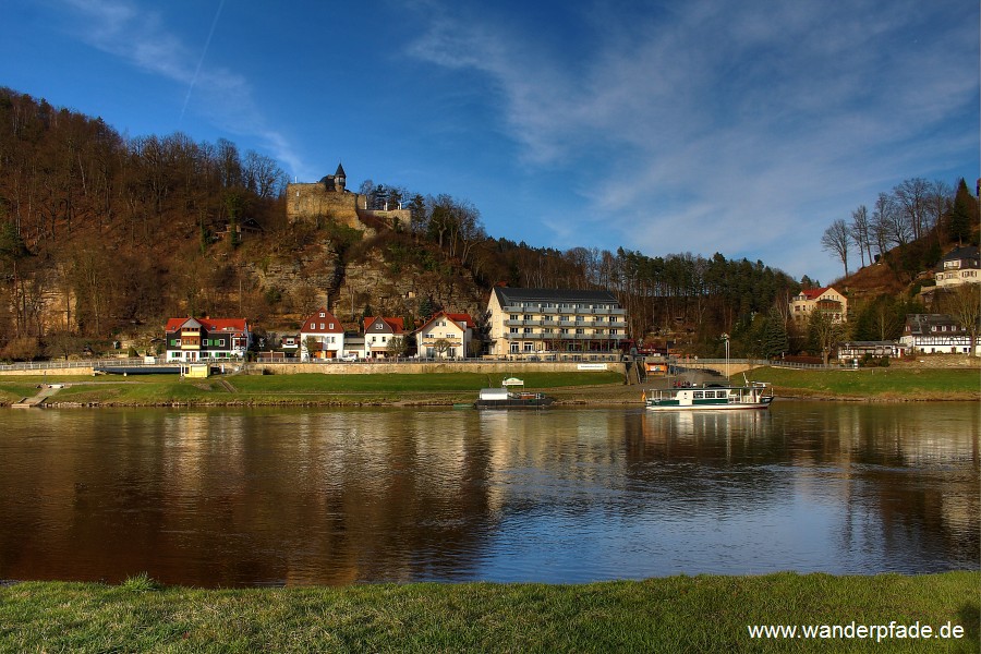 Kurort Rathen, Burg Altrathen