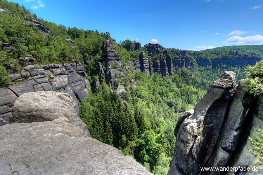 Schrammsteine, Groer Winterberg, Heringsgrund