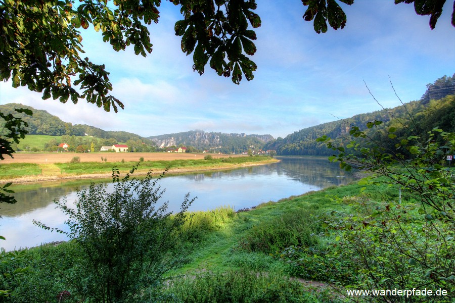 Elbe, Kurort Rathen, Basteigebiet