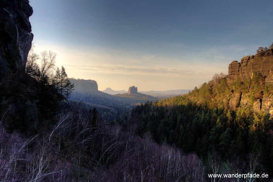 Hoher Torstein, Lilienstein, Falkenstein, Sandloch/ Groer Dom