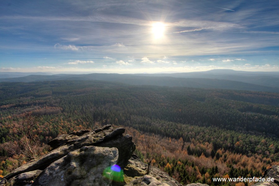 Sd-Blick mit Schneeberg rechts