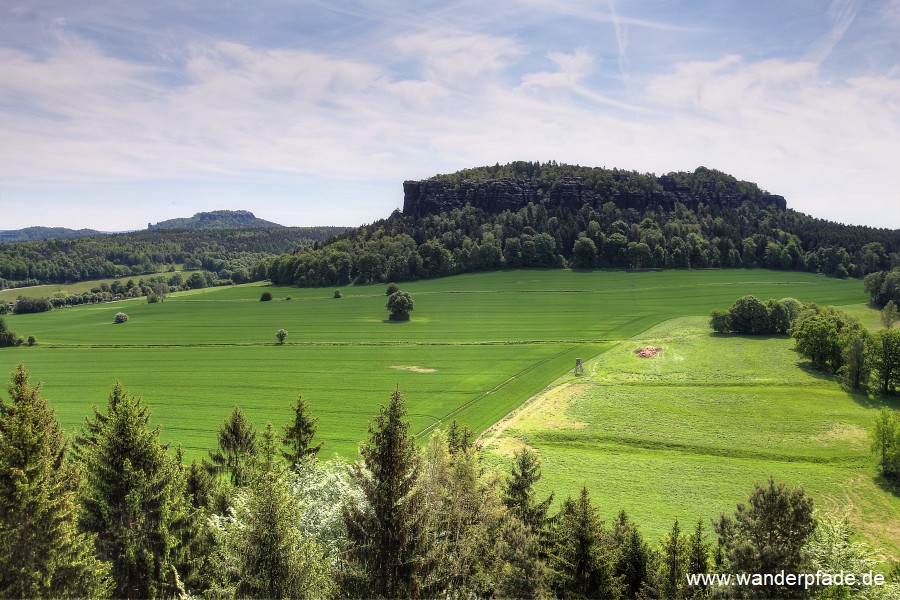 Papststein, Gohrisch, Pfaffenstein