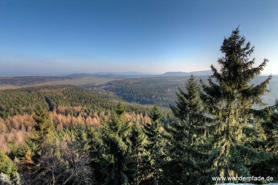 Kohlbornstein, Lasensteine, Schrammsteine, Zschirnsteine