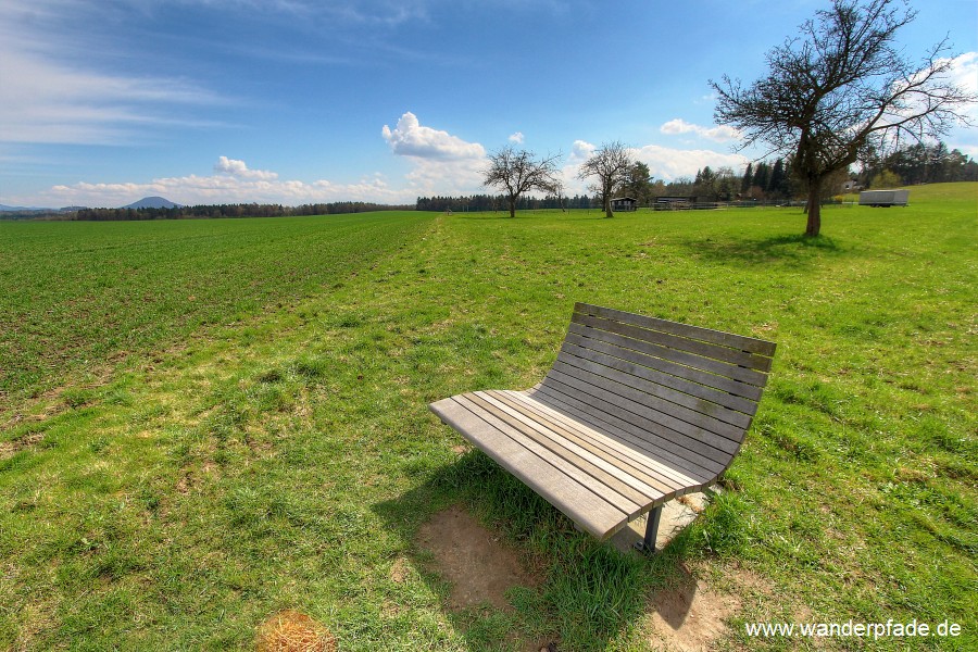 Bank mit Aussicht