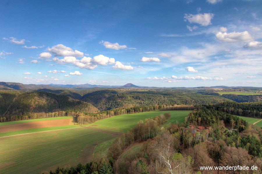 Blick ins Bhmische mit Rosenberg