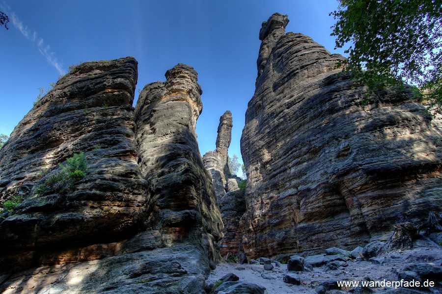 Felsengasse im Bielatal