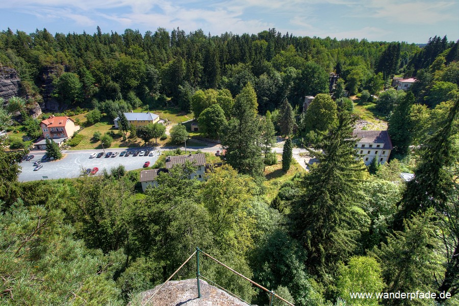 Schweizermhle, Wetterfahnenfels