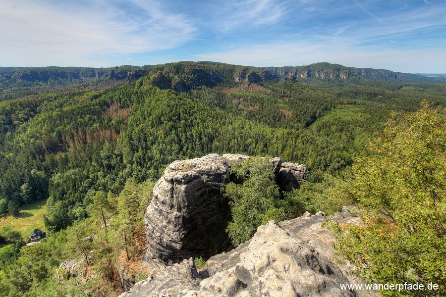 Bses Horn, Winterstein, Kleiner Winterberg, Lorenzsteine